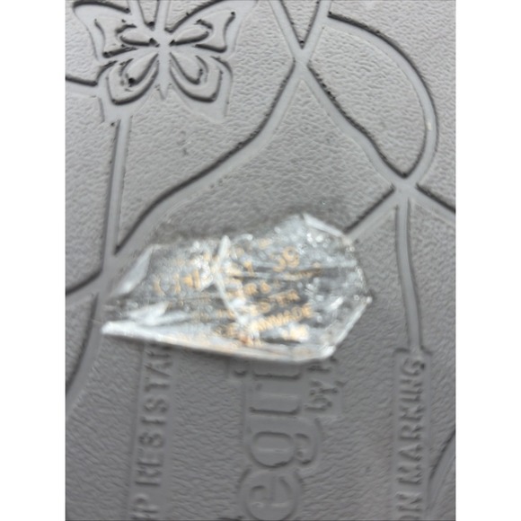 Alegria Chillery Slippers Womens EU 39 US 8.5 Dark Gray Faux Fur 2 Strap Comfy - Picture 11 of 12